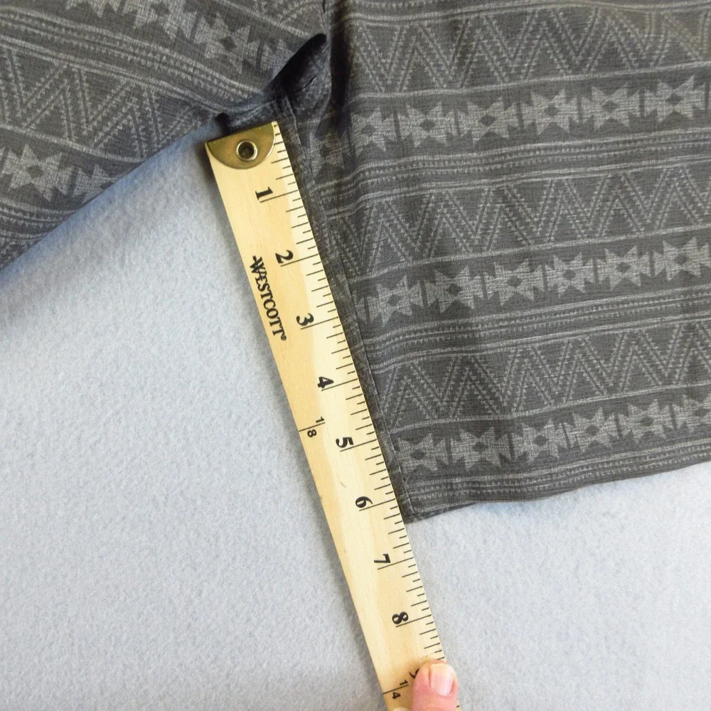 Hurley‎ Board Shorts Mens 33 Grey Phantom Aztec Geometric Stretch Surf Swim